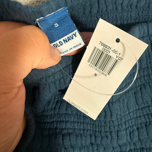 Old Navy Womens Strapless Midi Dress, Blue, Small 766931 - Picture 3 of 4